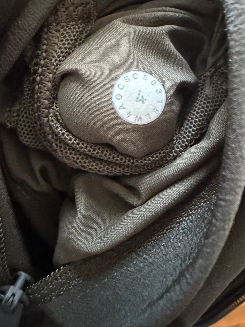 Lululemon‎ Women’s size 4 Down & Around Bomber Reversible Bomber Jacket Green